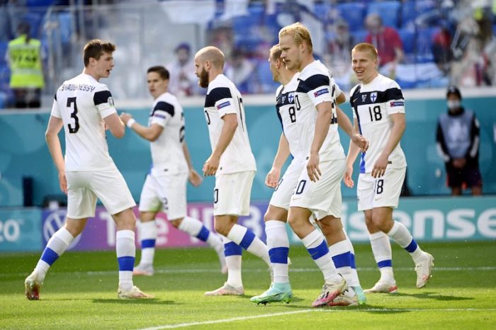 Pemain bintang Finlandia vs Inggris