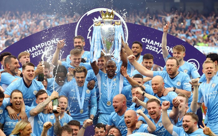 PADANG MEDIA - Klasemen Liga Inggris: Dominasi Manchester City di Musim Ini