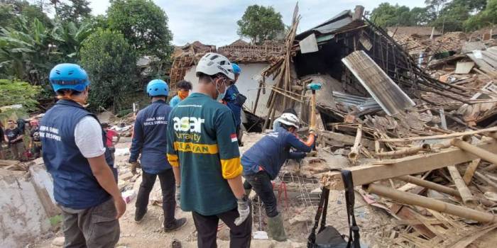 Gempa m 5 landa garut netizen kerasa gede di bandung