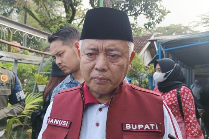 Maju pilbup malang 2024 bupati sanusi ajukan cuti kampanye